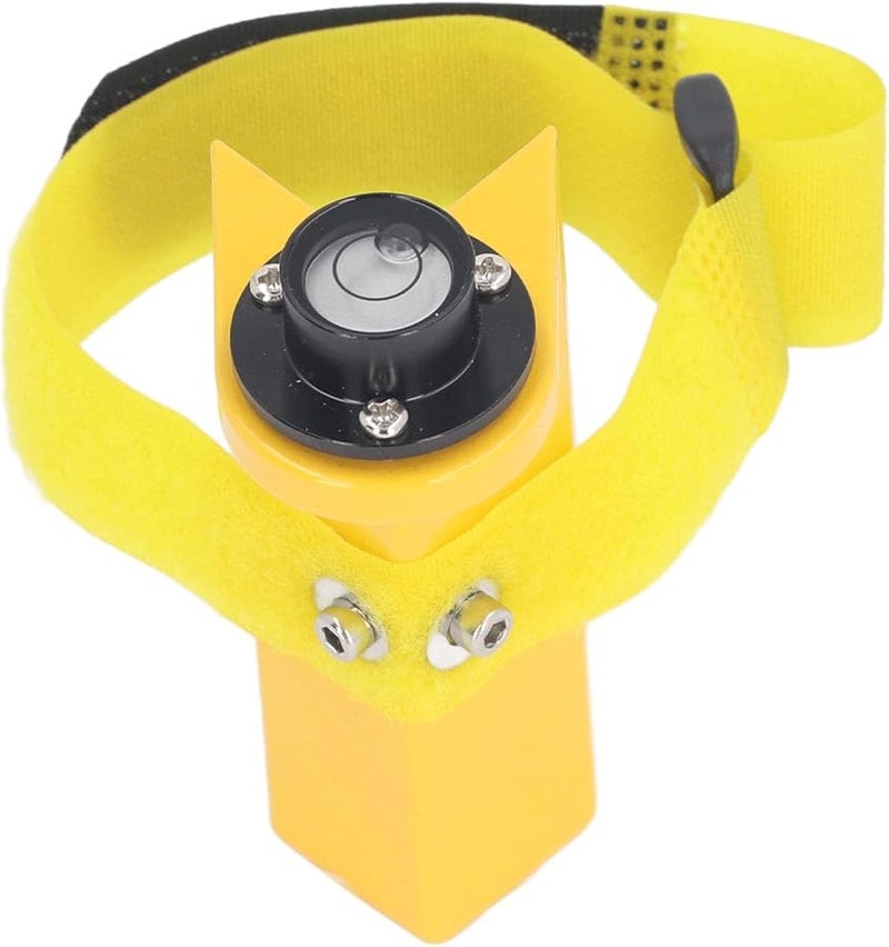 قضيب مستوى قابل للتعديل مع فقاعة أفقية من الألومنيوم للأبراج المستديرة والمربعة - Image 5